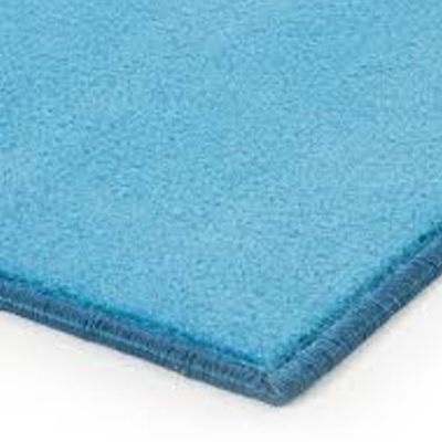 Tappeto Moquette Azzurro